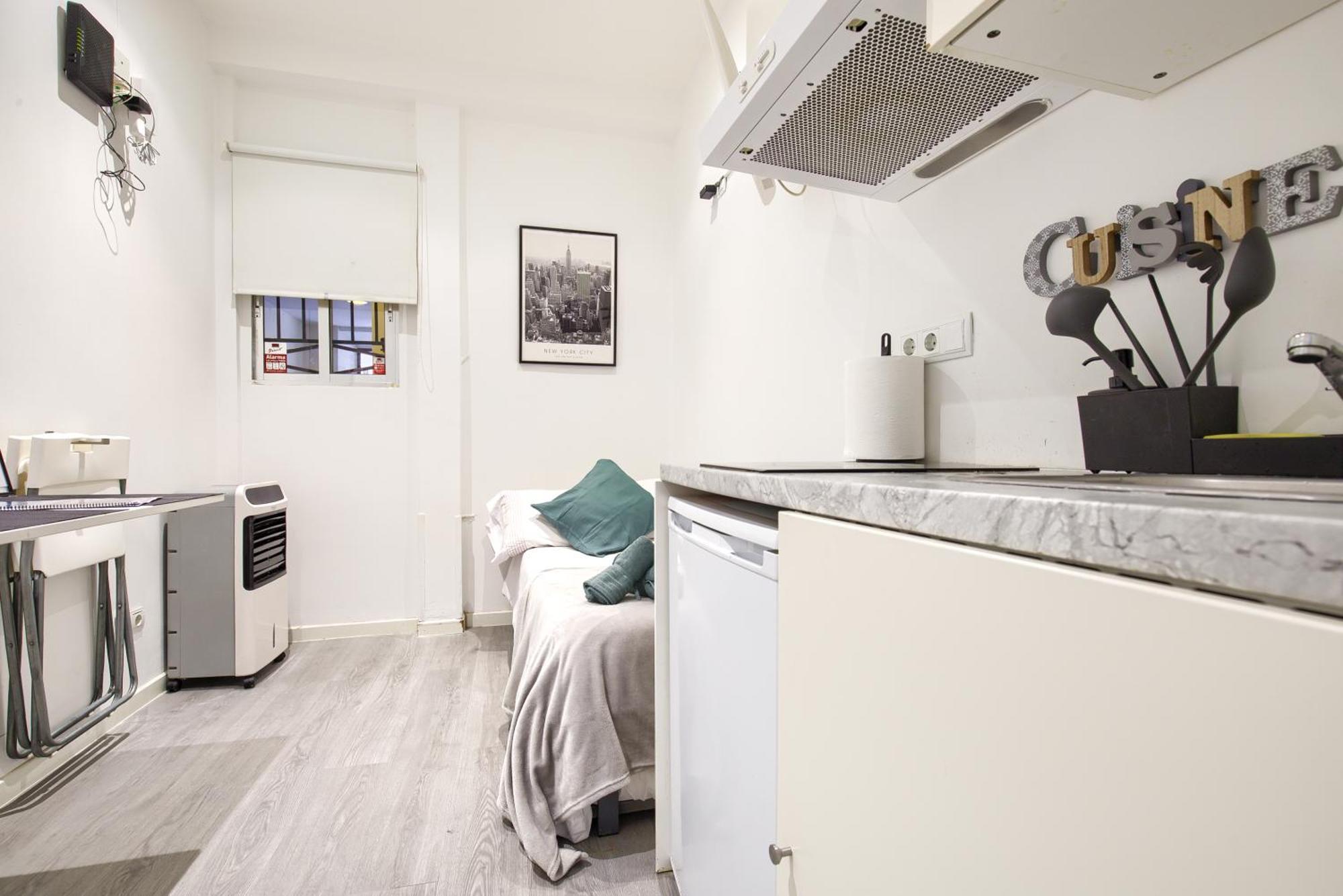 Petit Estudio En Madrid , Centro, 2 Pax, Wi-Fi & Tv Exterior foto